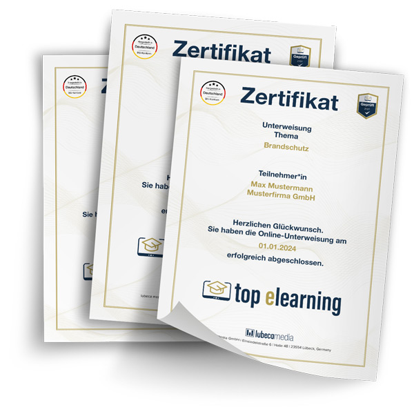 top-elearning schritt 3 zertifikate