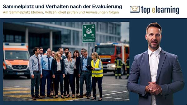 Evakuierung und Verhalten im Notfall