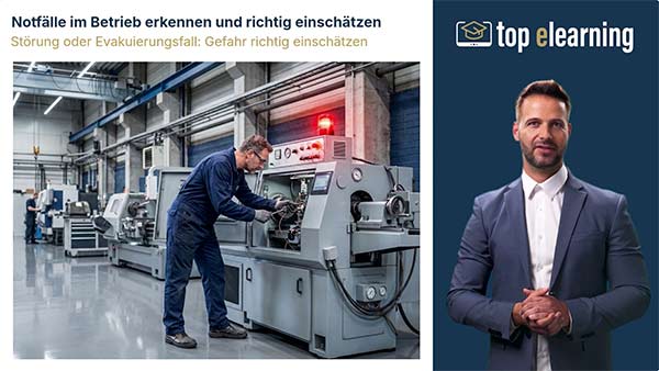 Evakuierung und Verhalten im Notfall