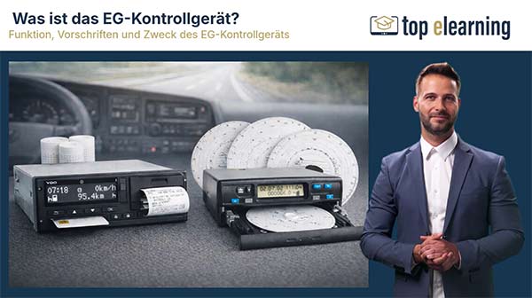 Grundkurs Fartenschreiber - Tachographen - EG-Kontrollgerät