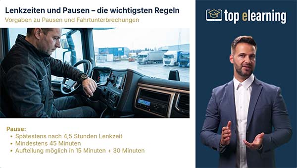 Grundkurs Fartenschreiber - Tachographen - EG-Kontrollgerät