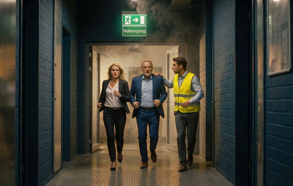 Kurs Evakuierung und Verhalten im Notfall